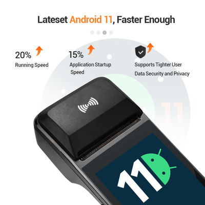 Терминал Pos читателя карты машины NFC Pos терминала оплаты H8 андроида 11