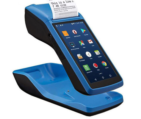 Машина Pos экрана касания блока развертки системы андроида Barway Handheld терминальная с принтером