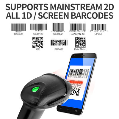 BW-360H портативный проводный 1D 2D сканер штрих-кодов для супермаркетов